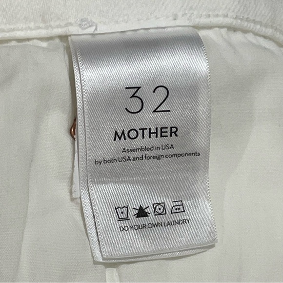 MOTHER The Weekender Fray Jeans - Fairest Of Them All - Sz - 32 (B605) $218 - Picture 5 of 10